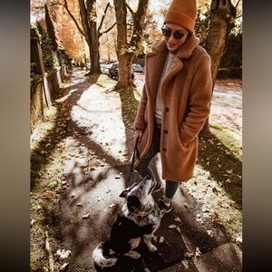 GAP Warm Brown Teddy Jacket